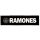 RAMONES: Logo Superstrip (22 cm x 5 cm) (felvarró)