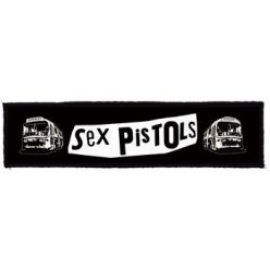 SEX PISTOLS: Buses Superstrip (22 cm x 5 cm) (felvarró)