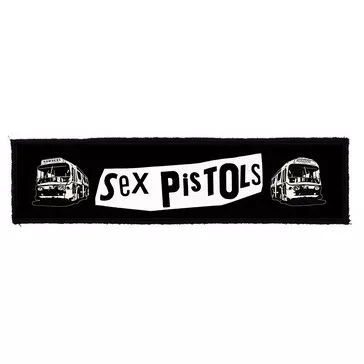 SEX PISTOLS: Buses Superstrip (22 cm x 5 cm) (felvarró)