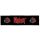 SLIPKNOT: Logo Superstrip (22 cm x 5 cm) (felvarró)