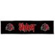 SLIPKNOT: Logo Superstrip (22 cm x 5 cm) (felvarró)