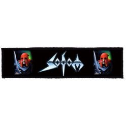 SODOM: Logo Superstrip (22 cm x 5 cm) (felvarró)