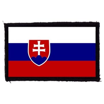 SZLOVÁK ZÁSZLÓ (9,5 cm x 6 cm) 