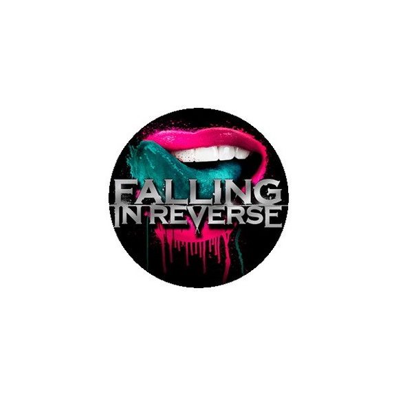 FALLING IN REVERSE: Tongue (jelvény, 2,5 cm) FALLING IN REVERSE: Tongue (jelvény, 2,5 cm)
