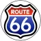 ROUTE 66 (jelvény, 2,5 cm)