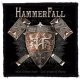 HAMMERFALL: Steel Meets (9,5 cm x 9,5 cm) (felvarró)