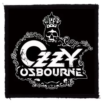 OZZY: Crest Logo (9,5 cm x 9,5 cm) (felvarró)