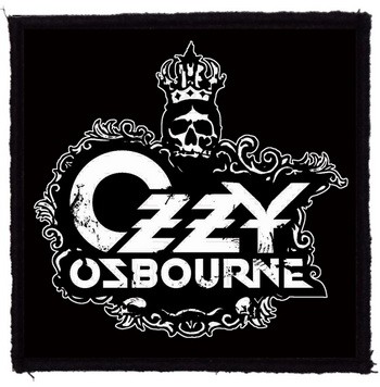 OZZY: Crest Logo (9,5 cm x 9,5 cm) (felvarró)