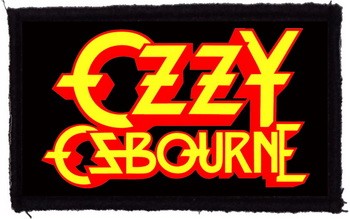 OZZY: Ozzy Osbourne (9,5 cm x 6 cm) (felvarró)