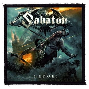 SABATON: Heroes (9,5 cm x 9,5 cm) (felvarró)
