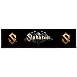 SABATON: Logo Superstrip (22 cm x 5 cm) (felvarró)