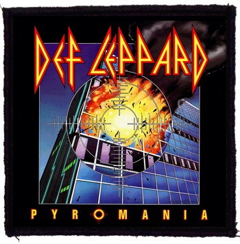 DEF LEPPARD: Pyromania (9,5 cm x 9,5 cm) (felvarró)