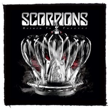 SCORPIONS: Return (9,5 cm x 9,5 cm) (felvarró)