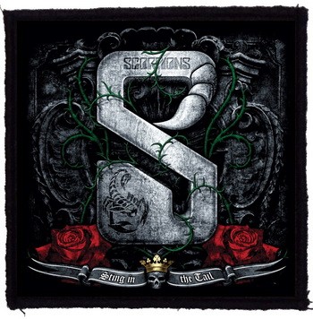 SCORPIONS: Sting In The Tail (9,5 cm x 9,5 cm) (felvarró)