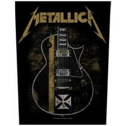 METALLICA: Hetfield Guitar (hátfelvarró / backpatch)