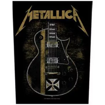 METALLICA: Hetfield Guitar (hátfelvarró / backpatch)