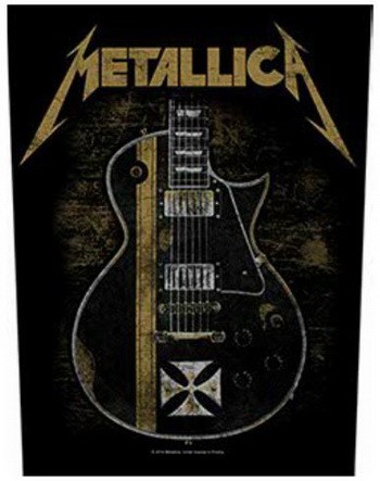 METALLICA: Hetfield Guitar (hátfelvarró / backpatch)