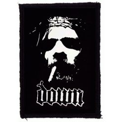 DOWN: Face (6 cm x 9,5 cm) (felvarró)