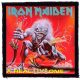 IRON MAIDEN: A Real Live (9,5 cm x 9,5 cm) (felvarró)