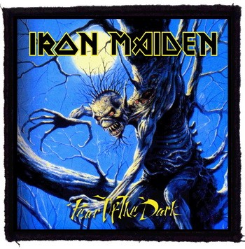 IRON MAIDEN: Fear Of The Dark (9,5 cm x 9,5 cm) (felvarró)