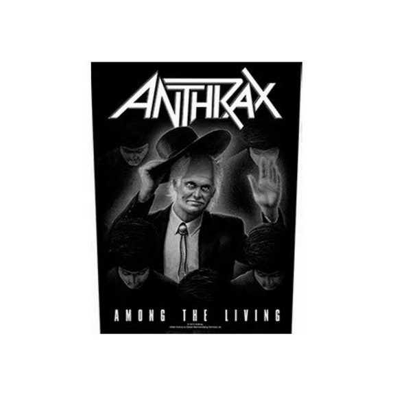 ANTHRAX: Among The Living (hátfelvarró / backpatch) ANTHRAX: Among The Living (hátfelvarró / backpatch)