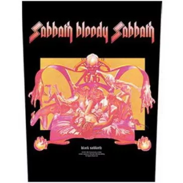   BLACK SABBATH: Sabbath Bloody Sabbath (hátfelvarró / backpatch)