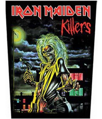 IRON MAIDEN: Killers (hátfelvarró / backpatch)