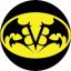 BLACK VEIL BRIDES: Bat (jelvény, 2,5 cm)