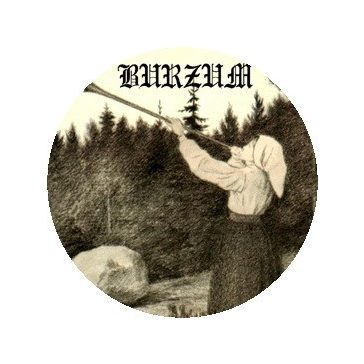 BURZUM: Filosofem (jelvény, 2,5 cm)