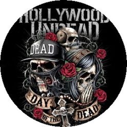 HOLLYWOOD UNDEAD: Day Of The Dead (jelvény, 2,5 cm)