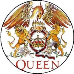 QUEEN: Címer (jelvény, 2,5 cm)