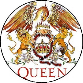 QUEEN: Címer (jelvény, 2,5 cm)