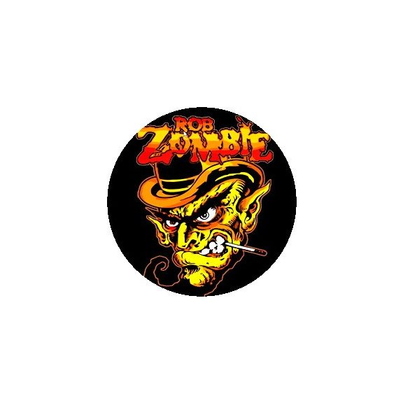 ROB ZOMBIE: Smokin' (jelvény, 2,5 cm) ROB ZOMBIE: Smokin' (jelvény, 2,5 cm)
