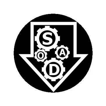 SYSTEM OF A DOWN: SOAD (jelvény, 2,5 cm)