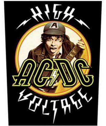 AC/DC: High Voltage (hátfelvarró / backpatch)