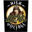 AC/DC: High Voltage (hátfelvarró / backpatch)