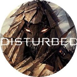 DISTURBED: Immortalized (jelvény, 2,5 cm)