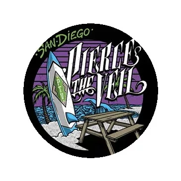 PIERCE THE VEIL: San Diego (jelvény, 2,5 cm)