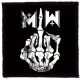 MOTIONLESS IN WHITE: Fingers (9,5 cm x 9,5 cm) (felvarró)