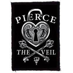 PIERCE THE VEIL: Lockheart (7,5 cm x 9,5 cm) (felvarró)