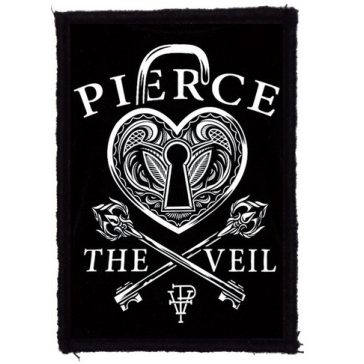 PIERCE THE VEIL: Lockheart (7,5 cm x 9,5 cm) (felvarró)
