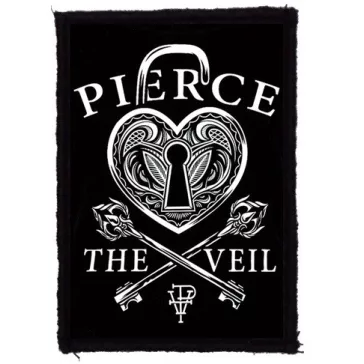 PIERCE THE VEIL: Lockheart (7,5 cm x 9,5 cm) (felvarró)