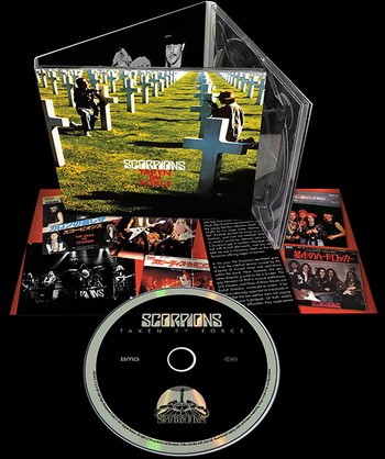 SCORPIONS: Taken By Force (CD, +6 bonus)