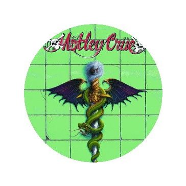 MÖTLEY CRÜE: Dr. Feelgood (jelvény, 2,5 cm)