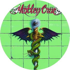 MÖTLEY CRÜE: Dr. Feelgood (jelvény, 2,5 cm)