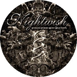NIGHTWISH: Endless Forms... (jelvény, 2,5 cm)