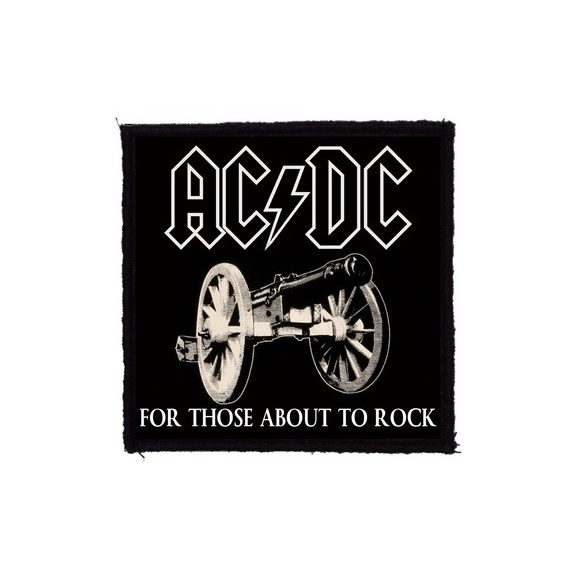 AC/DC: For Those About To Rock (9,5 cm x 9,5 cm) (felvarró) AC/DC: For Those About To Rock (9,5 cm x 9,5 cm) (felvarró)
