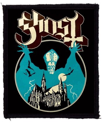 GHOST: Opus Eponymous (7,5 cm x 9,5 cm) (felvarró)