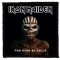 IRON MAIDEN: Book Of Souls (9,5 cm x 9,5 cm) (felvarró)