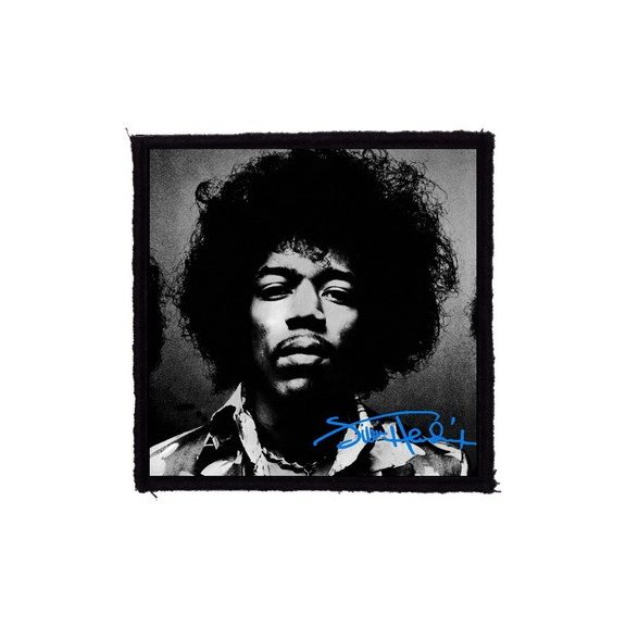 JIMI HENDRIX: Photo (9,5 cm x 9,5 cm) (felvarró) JIMI HENDRIX: Photo (9,5 cm x 9,5 cm) (felvarró)